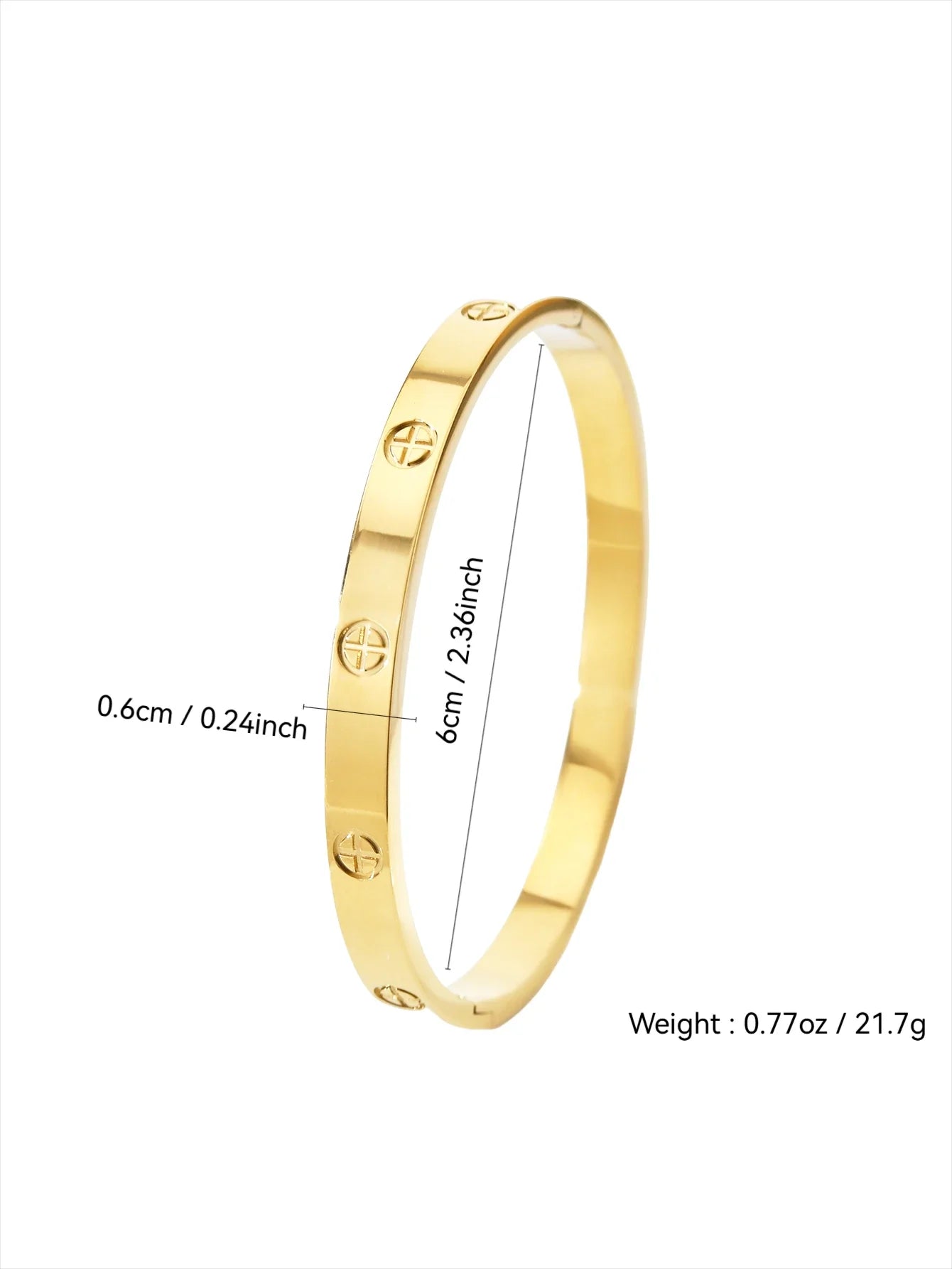 18K Gold & Silver Bracelet