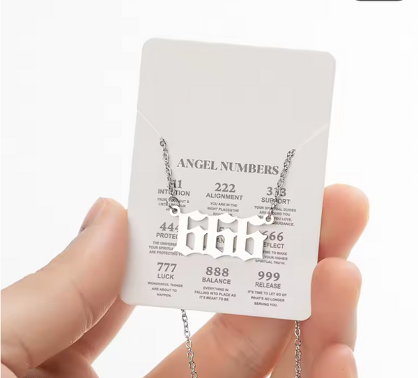 Angel Number 666 Necklace