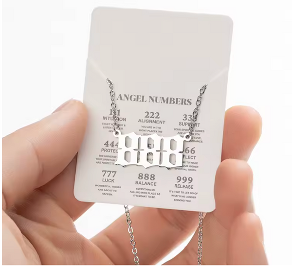 Lucky Angel 888 Necklaces
